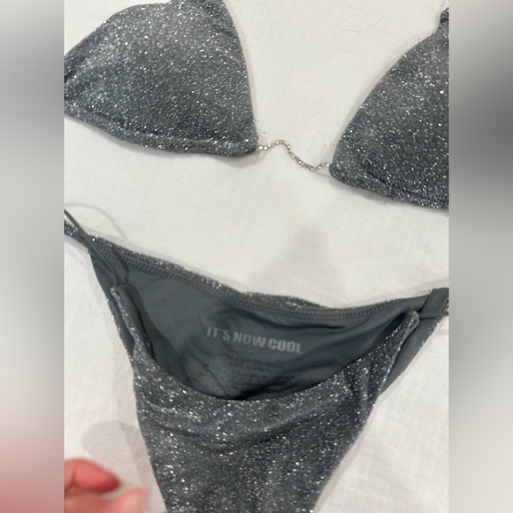 It’s now cool silver diamond chain bikini - Picture 5 of 8